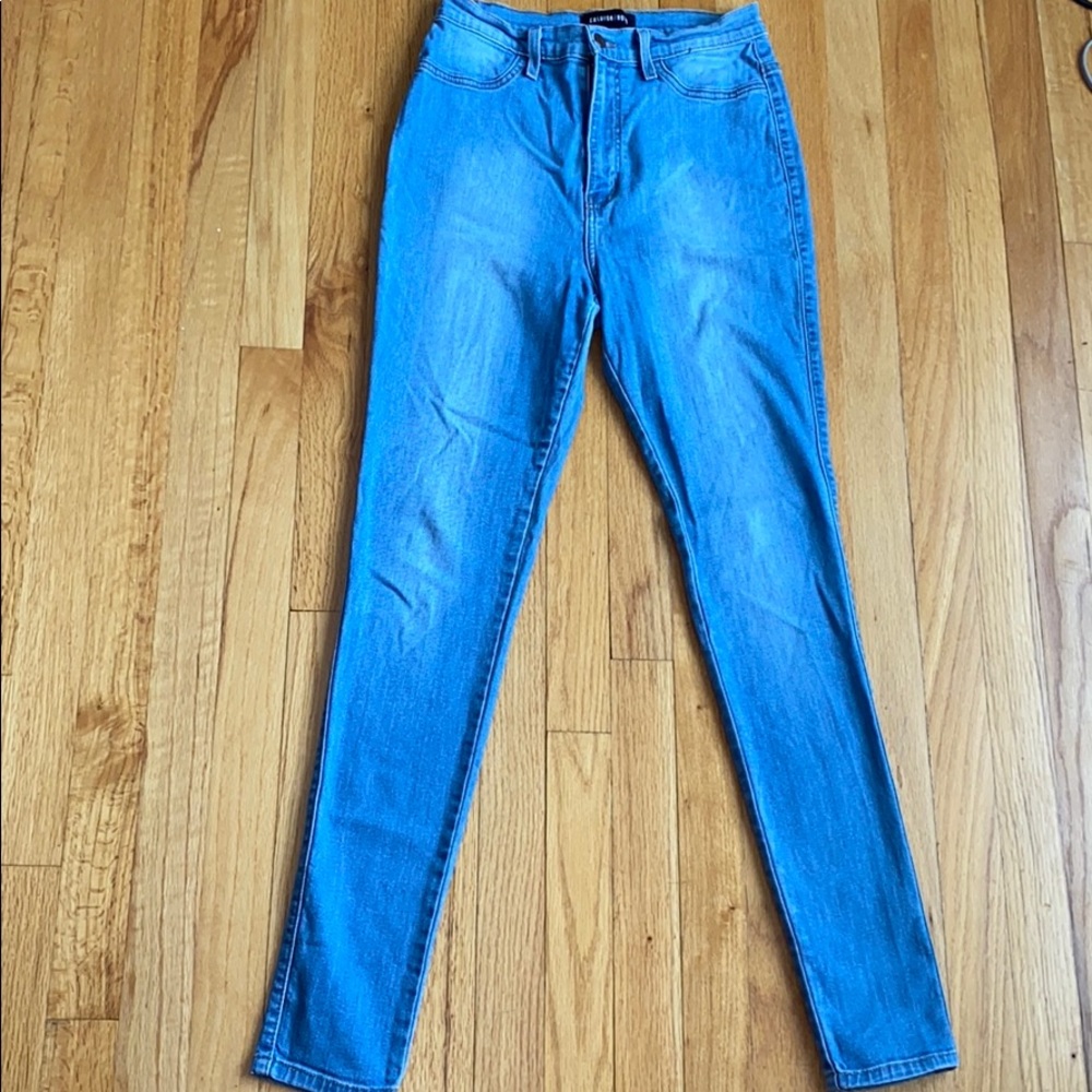 Fashion Nova High Rise Skinny Jeans